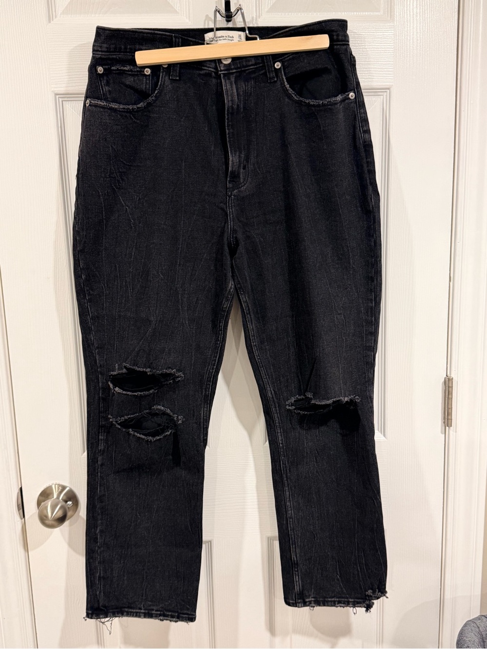 Abercrombie & Fitch Curve Love Ultra High Rise Jeans